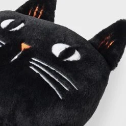 Hyde & EEK! Boutique Faux Fur Cat Novelty Halloween Throw Pillow Black - Hyde & EEK! Boutique™ -Hyde & EEK! Boutique Shop GUEST c4c19031 617a 4b7c a5b7 97a08b172cfa