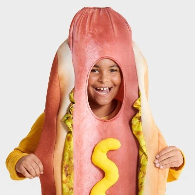 Hyde & EEK! Boutique Kids' and Adult Hot Dog Halloween Costume One Size - Hyde & EEK! Boutique™ 2 Hyde & EEK! Boutique Kids' and Adult Hot Dog Halloween Costume One Size - Hyde & EEK! Boutique™ - Image 2