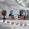 Hyde & EEK! Boutique Wood Mini Mantle Cemetery Halloween Decorative Prop - Hyde & EEK! Boutique™