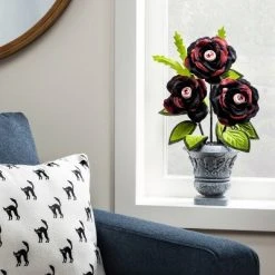 Hyde & EEK! Boutique Ghoulish Garden GrrrRoses Halloween Artificial Plant - Hyde & EEK! Boutique™