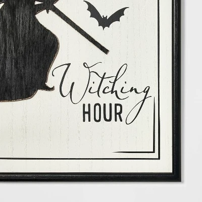 Hyde & EEK! Boutique Witching Hour Halloween Wall Sign - Hyde & EEK! Boutique™ 2 Hyde & EEK! Boutique Witching Hour Halloween Wall Sign - Hyde & EEK! Boutique™ - Image 2