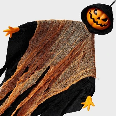 Hyde & EEK! Boutique Mini Light Up Pumpkin Halloween Ghoul - Hyde & EEK! Boutique™ 2 Hyde & EEK! Boutique Mini Light Up Pumpkin Halloween Ghoul - Hyde & EEK! Boutique™ - Image 2