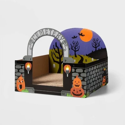 Hyde & EEK! Boutique Halloween Board Graveyard Cat Scratcher - Hyde & EEK! Boutique™ 1 Hyde & EEK! Boutique Halloween Board Graveyard Cat Scratcher - Hyde & EEK! Boutique™