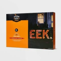 Hyde & EEK! Boutique 18" Mesh EEK! Orange Dewdrop Lights Halloween Decorative Word - Hyde & EEK! Boutique™ -Hyde & EEK! Boutique Shop GUEST ecd559bb 30d4 42b7 b3ab 4537372d3e63