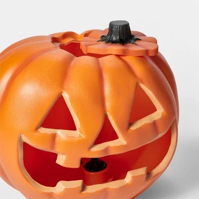 Hyde & EEK! Boutique 14" 3D Jack-O-Lantern Electronic Mister Halloween Decorative Prop - Hyde & EEK! Boutique™ 2 Hyde & EEK! Boutique 14" 3D Jack-O-Lantern Electronic Mister Halloween Decorative Prop - Hyde & EEK! Boutique™ - Image 2