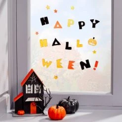 Hyde & EEK! Boutique Pressed Paperboard House with Tree and Pumpkin Halloween Scene Prop - Hyde & EEK! Boutique™