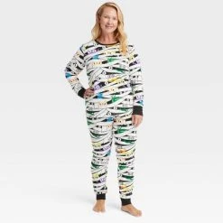 Women's Glow-In-The-Dark Mummy Halloween Matching Family Pajama Set - Hyde & EEK! Boutique™ White -Hyde & EEK! Boutique Shop GUEST f3d37c23 aea4 436b 8148 a4c74ec4898f 4
