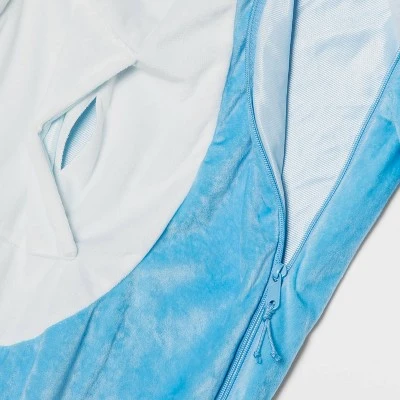 Adult Adaptive Shark Halloween Costume Jumpsuit - Hyde & EEK! Boutique™ 3 Adult Adaptive Shark Halloween Costume Jumpsuit - Hyde & EEK! Boutique™ - Image 3