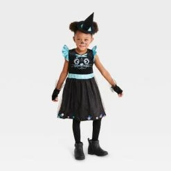 Toddler Pom Pom Cat Witch Halloween Costume Dress with Accessories - Hyde & EEK! Boutique™ -Hyde & EEK! Boutique Shop GUEST f53f67b3 9209 4c29 8960 9b5943bfcd1a 1
