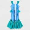 Kids' Adaptive Magical Mermaid Halloween Costume Dress - Hyde & EEK! Boutique™ Blue