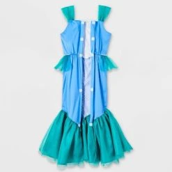 Kids' Adaptive Magical Mermaid Halloween Costume Dress - Hyde & EEK! Boutique™ Blue