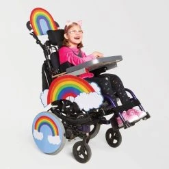 Hyde & EEK! Boutique Kids' Adaptive Rainbow Halloween Costume Small Wheelchair Cover - Hyde & EEK! Boutique™